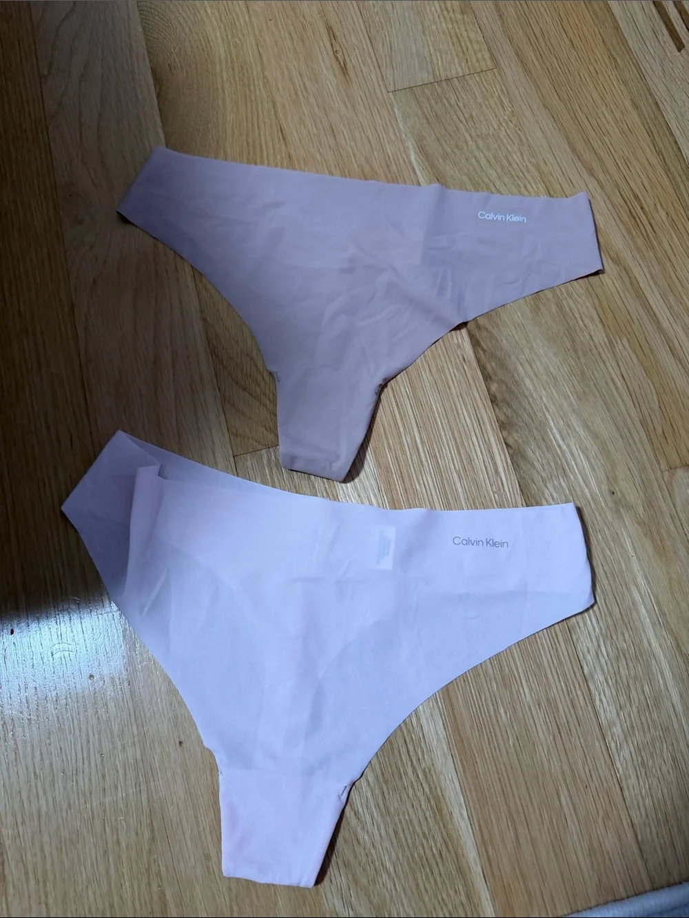 Calvin Klein Women Pink and Seamless Bikini Bottoms